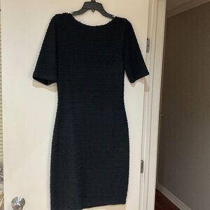 St. John Basic Knit Sheath Black
